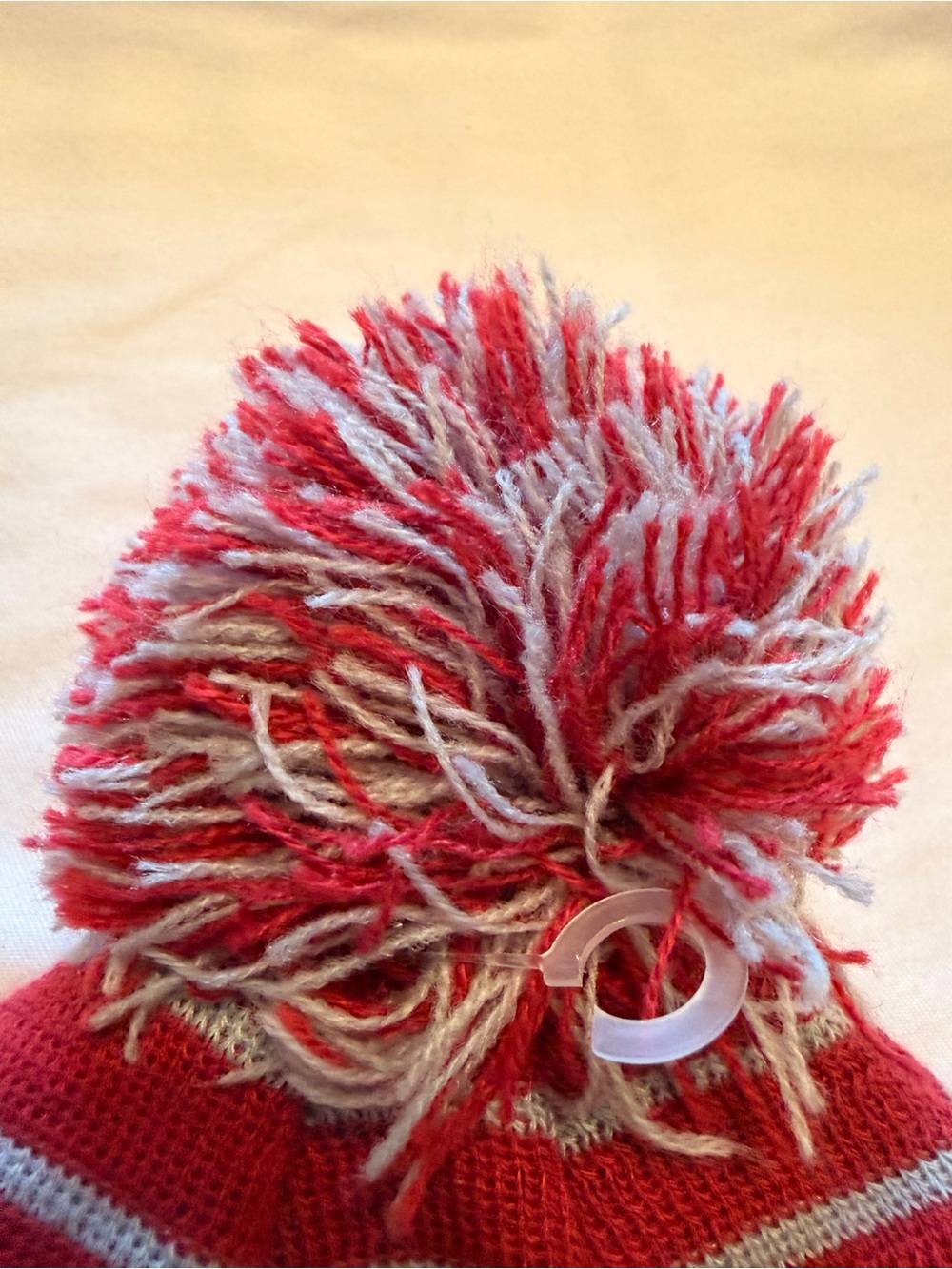 NWT New Era Alabama Crimson Tide Pom Knit Beanie Hat - Picture 5 of 6